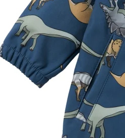 Softshell|Name It Softshelldragt m. Fleece - Noos - NmmAlfa08 - Dark Demin