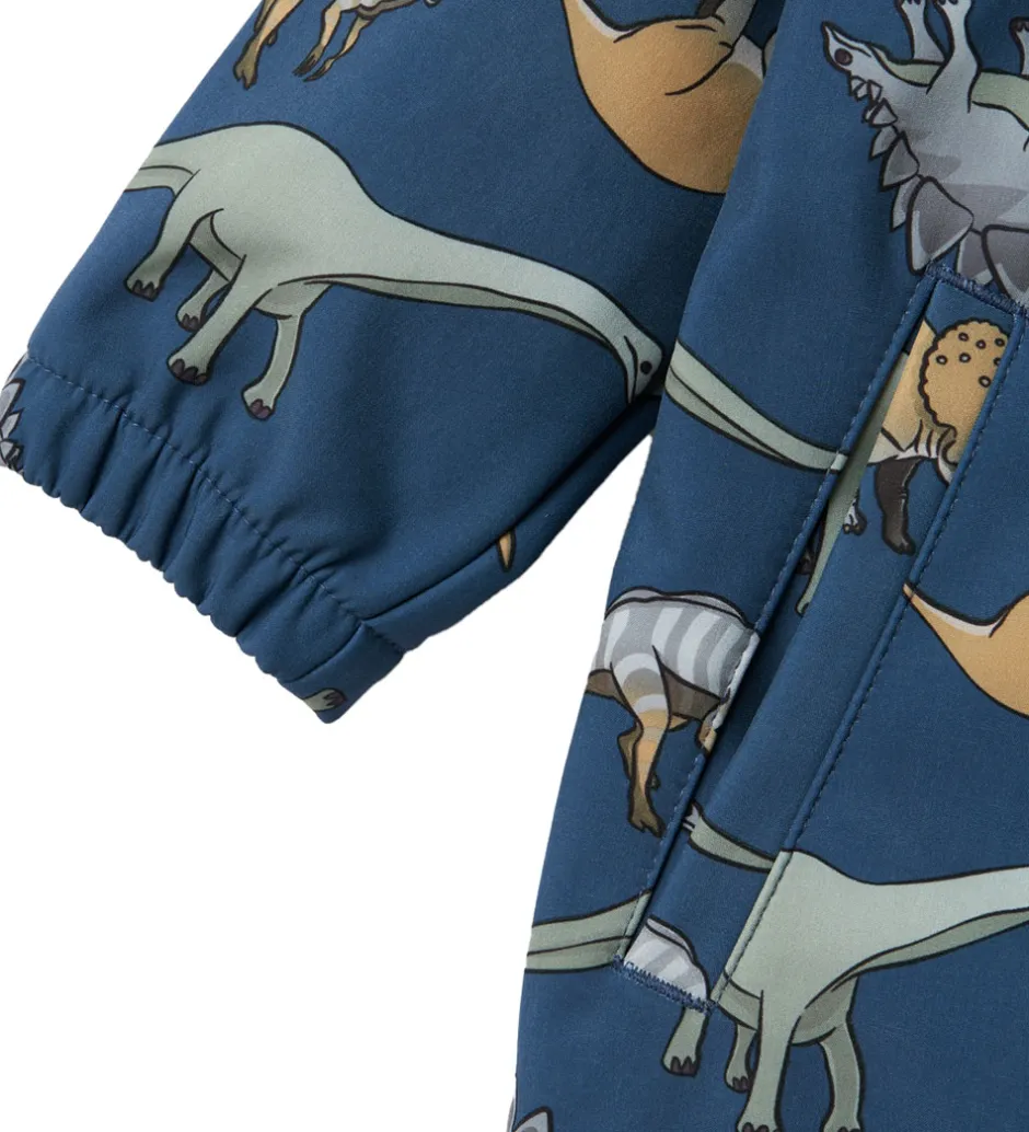 Softshell|Name It Softshelldragt m. Fleece - Noos - NmmAlfa08 - Dark Demin