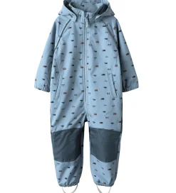 Softshell|Name It Softshelldragt m. Fleece - Noos - NmmAlfa08 - Infinity/C