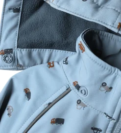 Softshell|Name It Softshelldragt m. Fleece - Noos - NmmAlfa08 - Infinity/C