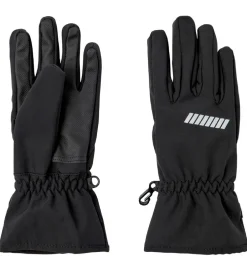 Softshell|Name It Softshellhandsker m. Fleece - Noos - NknAlfa - Sort