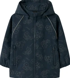 Softshell|Name It Softshelljakke m. Fleece - NmmAlfa08 - Dark Sapphire m.