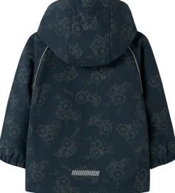 Softshell|Name It Softshelljakke m. Fleece - NmmAlfa08 - Dark Sapphire m.