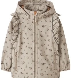 Overgangsjakker|Softshell|Name It Softshelljakke m. Fleece - NmfAlfa08 - Pure Cashmere/Bou