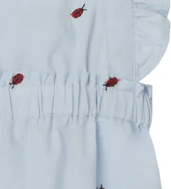 Sommerdragter|Name It Sommerdragt - NbfFerilla - Chambray Blue m. Mariehøner