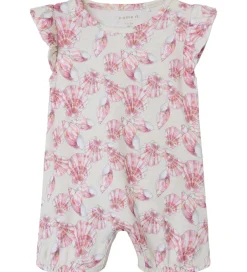 Sommerdragter|Name It Sommerdragt - NbfJellia - Peyote Melange m. Muslingeskal