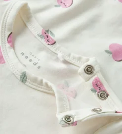 Sommerdragter|Name It Sommerdragt - NbfVandora - Cloud Dancer/Apples