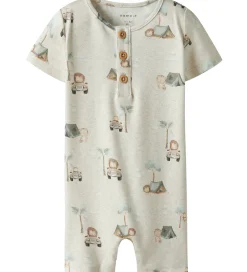 Sommerdragter|Name It Sommerdragt - NbmHelp - Peyote Melange m. Print