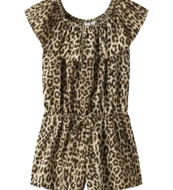 Buksedragter|Sommerdragter|Name It Sommerdragt - NkfVianya - Sort/Leopard