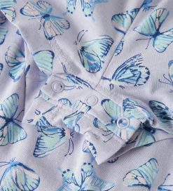 Sommerdragter|Name It Sommerdragt - NmfVigga - Purple Heather/Butterflies