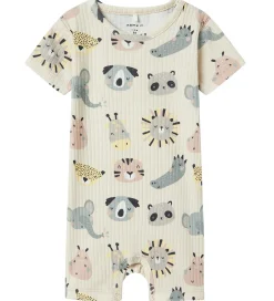 Sommerdragter|Name It Sommerdragt - Rib - NbnOsummer - Peyote Melange