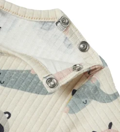 Sommerdragter|Name It Sommerdragt - Rib - NbnOsummer - Peyote Melange