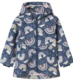 Sommerjakker|Name It Sommerjakke - NmfMaxi - Sargasso Sea/Rainbow