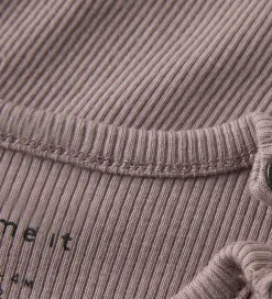 Bodyer|Pigetøj|Name It Sæt - Body l/æ/ Leggings - Deauville Mauve/DEAUVILLE MA