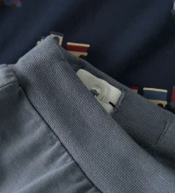 Bodyer|Name It Sæt - Bukser/Body l/æ - NbmVroels - Flint Stone/Navy