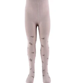 Strømpebukser|Name It Strømpebukser - Jacquard - Uld/Bomuld - NbfWak - Shadow