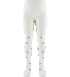 Strømpebukser|Name It Strømpebukser - Jacquard - Uld/Bomuld - NmfWak - Snow Wh