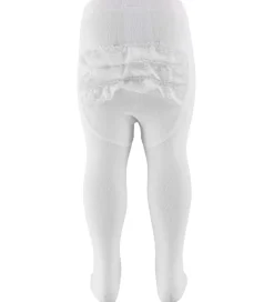 Strømpebukser|Name It Strømpebukser - NbfOpagna - Bright White m. Blonder