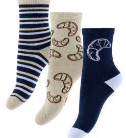 Strømper|Name It Strømper - NmmRumle - 3-pak - Navy Blazer