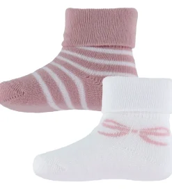 Strømper|Name It Strømper - 2-pak - NbfRifia - Keepsake Lilac/Cloud Dance