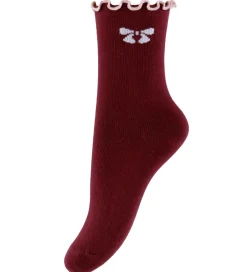 Strømper|Juletøj|Name It Strømper - 3-Pak - NmfSilke - Keepsake Lilac/Peyote Mela