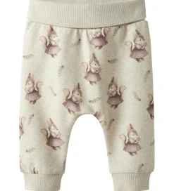 Bukser Og Jeans|Pigetøj|Name It Sweatpants - NbfShelly - Peyote Melange