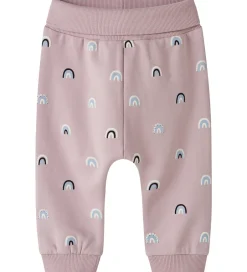 Bukser Og Jeans|Name It Sweatpants - NbfVimone - Keepsake Lilac/Rainbow