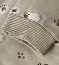 Bukser Og Jeans|Name It Sweatpants - NbmVimmer - Island Fossil/Sheep