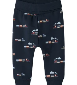 Bukser Og Jeans|Name It Sweatpants - NbmVimmer - Navy Blazer/Train