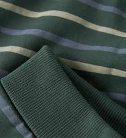 Bukser Og Jeans|Name It Sweatpants - NbmVimmer - Bistro Green/Stripes