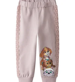 Bukser Og Jeans|Name It Sweatpants - NmfNaba - Paw Patrol - Keepsake Lilac