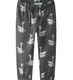 Bukser Og Jeans|Pigetøj|Name It Sweatpants - NmfSwana - Lava Smoke
