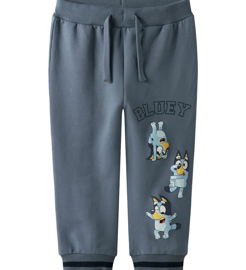 Drengetøj|Bukser Og Jeans|Name It Sweatpants - NmmNimbu - Bluey - Flint Stone