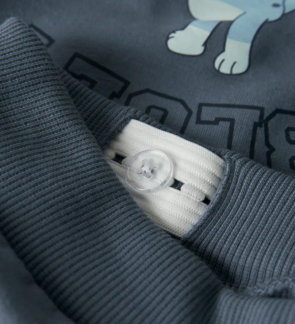 Drengetøj|Bukser Og Jeans|Name It Sweatpants - NmmNimbu - Bluey - Flint Stone