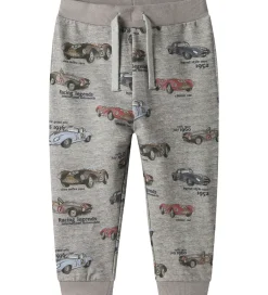 Bukser Og Jeans|Name It Sweatpants - NmmReiner - Grey Melange