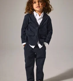 Juletøj|Bukser Og Jeans|Name It Sweatpants - NmmRobino - Navy Blazer/CHECK