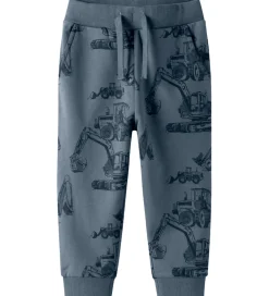 Bukser Og Jeans|Drengetøj|Name It Sweatpants - NmmStorm - Flint Stone