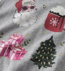 Juletøj|Sweatshirts|Name It Sweatshirt - NkfRasab - Grey Melange