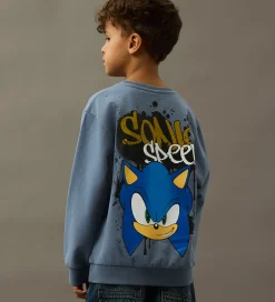 Drengetøj|Sweatshirts|Name It Sweatshirt - NkmNair - Sonic - Flint Stone