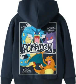 Drengetøj|Sweatshirts|Name It Sweatshirt - NkmNim - Pokemon - Navy Blazer