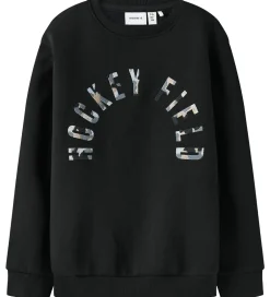 Drengetøj|Sweatshirts|Name It Sweatshirt - NkmSheldon - Black