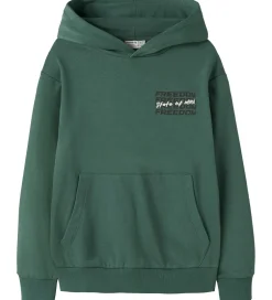 Drengetøj|Sweatshirts|Name It Sweatshirt - NkmSteve - Bistro Green