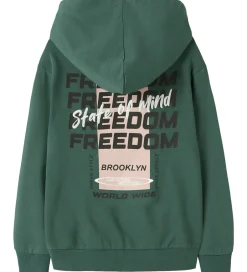 Drengetøj|Sweatshirts|Name It Sweatshirt - NkmSteve - Bistro Green