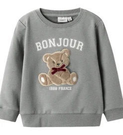 Sweatshirts|Name It Sweatshirt - NmfRear - Grey Melange