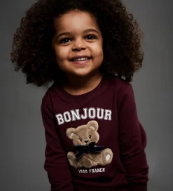 Sweatshirts|Name It Sweatshirt - NmfRear - Burgundy