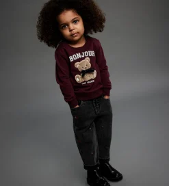 Sweatshirts|Name It Sweatshirt - NmfRear - Burgundy