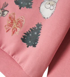 Juletøj|Sweatshirts|Name It Sweatshirt - NmfRomia - Wild Rose