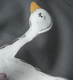 Pigetøj|Sweatshirts|Name It Sweatshirt - NmfSwana - Lava Smoke