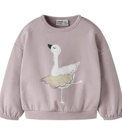 Pigetøj|Bluser|Name It Sweatshirt - NmfSwana - Keepsake Lilac