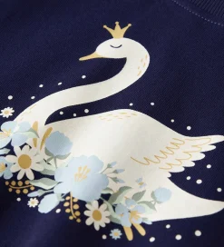 Sweatshirts|Name It Sweatshirt - NmfVenus - Beacon Blue/Princess Swan
